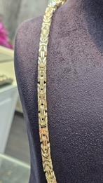 Massiefe Koningsketting zilver 65cm, Ophalen of Verzenden, Nieuw, Zilver, Zilver