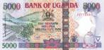 Oeganda 5000 shillings 2009 - UNC, Verzenden, Overige landen, Los biljet