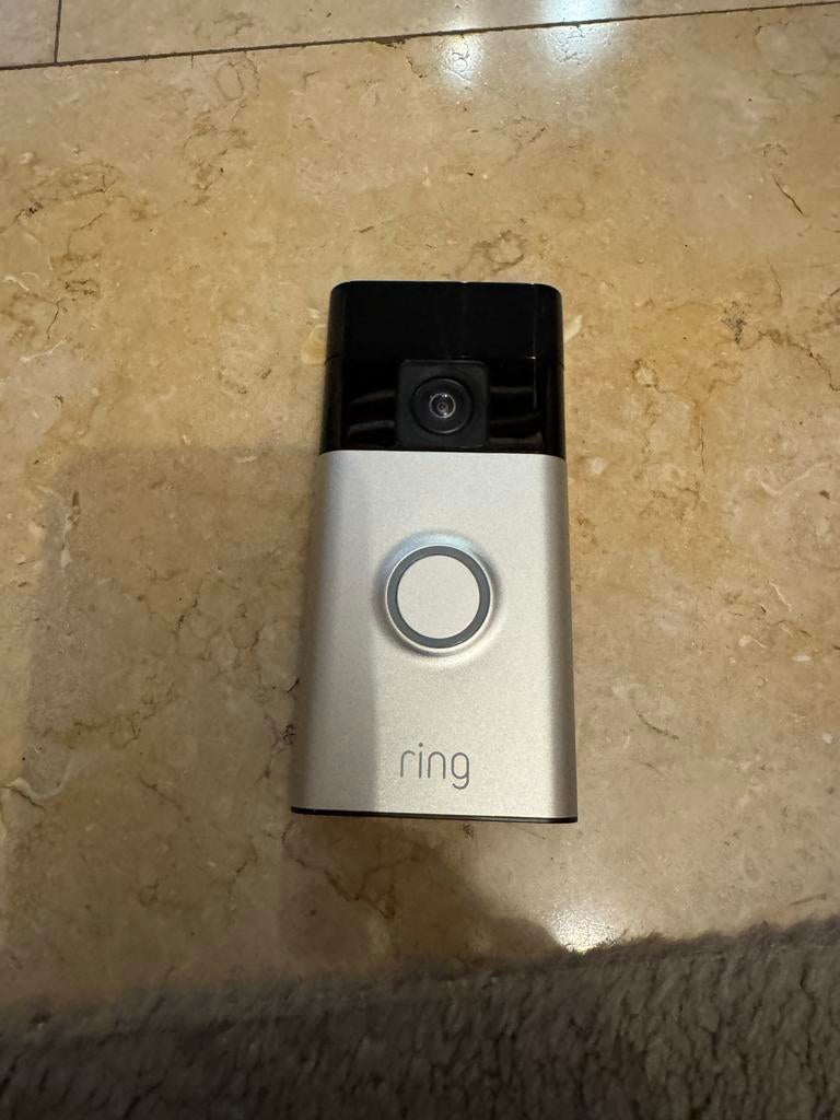 Ring Video Deurbel - Beveiliging en Gemak voor uw Huis, Ophalen of Verzenden, Bewegingsdetectiesensor, Nieuw, Draadloos