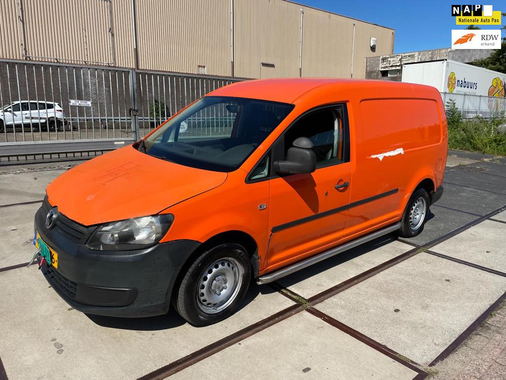 Volkswagen Caddy 1.6 TDI Maxi!EURO 5!AIRCO!ELCKTRISH RAAM&SP, Voorwielaandrijving, Stof, Gebruikt, Volkswagen