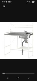 Ikea Sunnestra Kitchenette / Noodkeuken Compleet, Ophalen, Gebruikt, Wit, Enkelwandige keuken