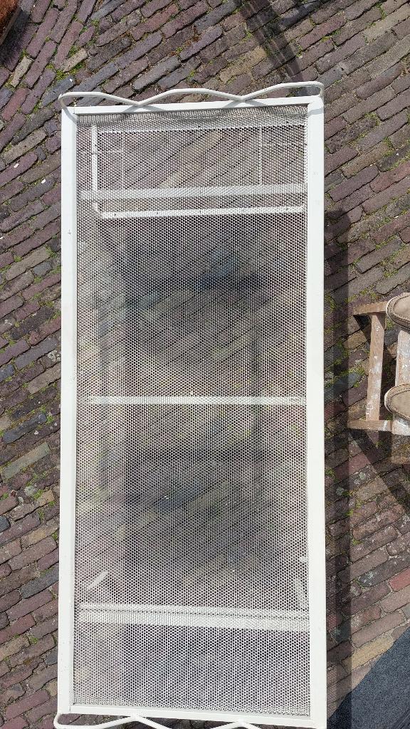 Opklapbed, verticaal ! 80x180, Huis en Inrichting, Slaapkamer | Bedden, Gebruikt, Eenpersoons, 80 cm, Crème