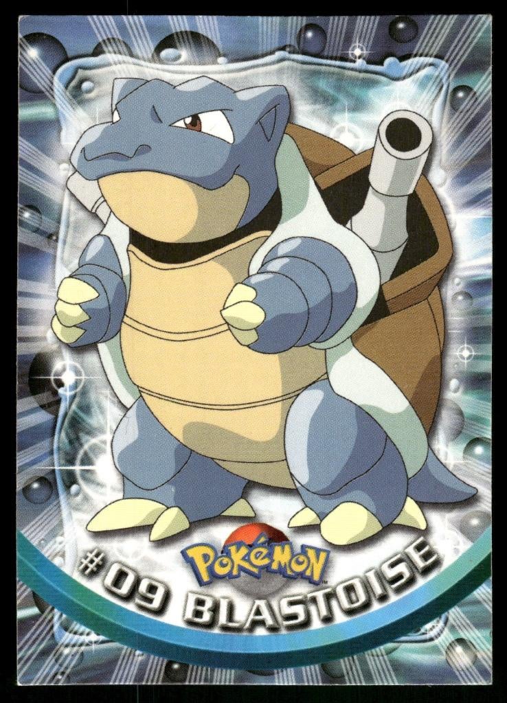 Blastoise 9/144 - Pokemon 1999 Topps TV (EX), Verzenden, Gebruikt