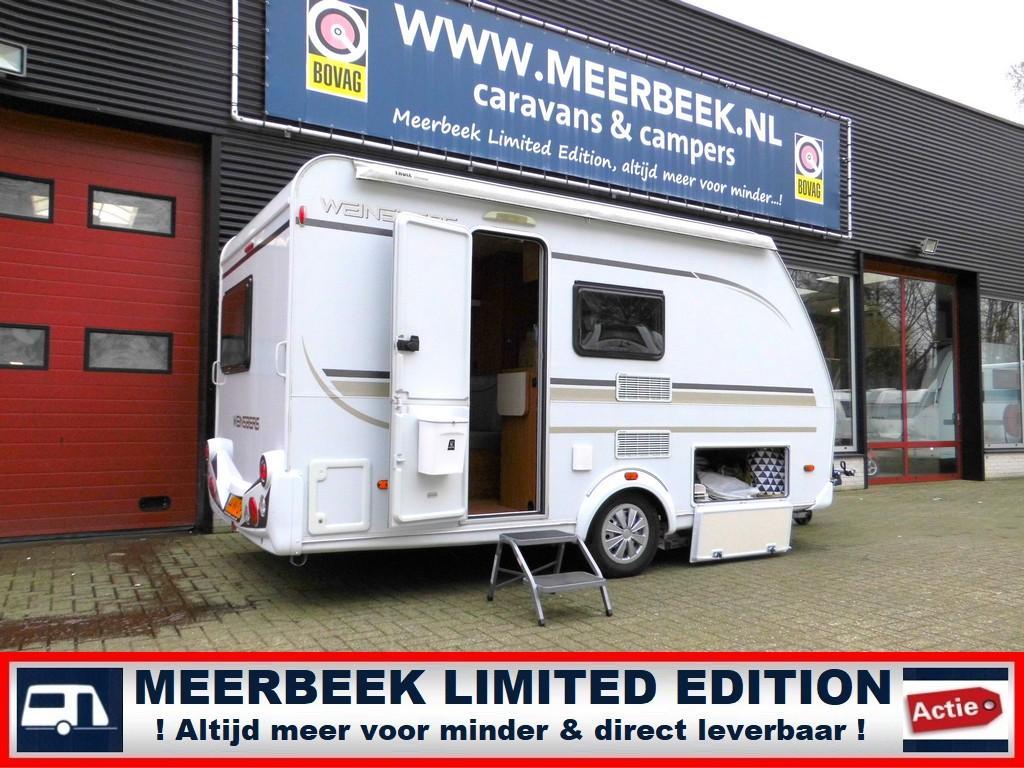 WEINSBERG CaraOne 390 QD +MOVER+VOORTENT+FIETSDRAGER, Caravans en Kamperen, Caravans, Overige merken, Schokbreker, Treinzit, Dwarsbed