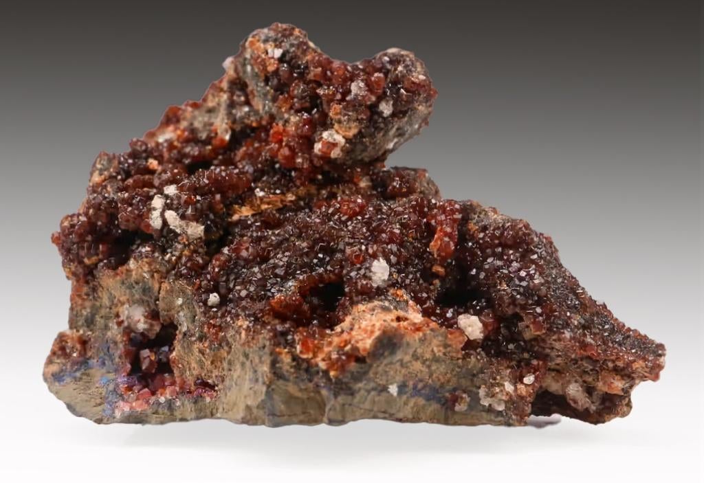 ANDRADIET + CALCIET uit de N'Chwaning II mijn, Zuid-Afrika, Ophalen of Verzenden, Mineraal