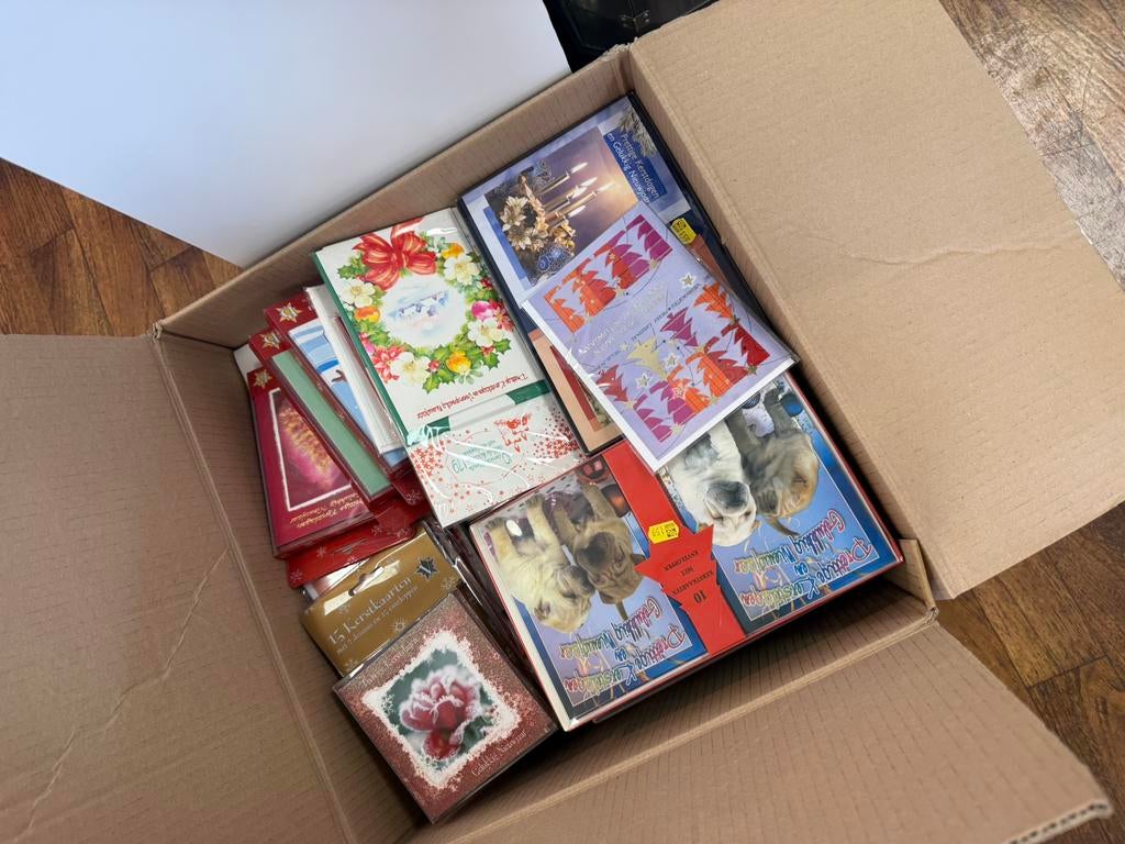 Wenskaarten ong 1250 stuks, Ophalen of Verzenden, Zo goed als nieuw