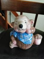 2 leuke, vrolijke egel spaarpotten, Ophalen of Verzenden, Zo goed als nieuw, Steen, Aardewerk of Keramiek, Dier