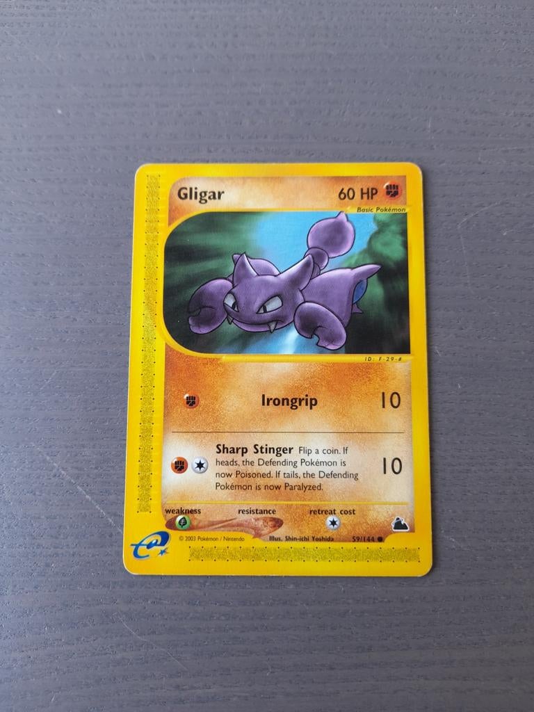 2003 skyridge 59/144 gligar, Ophalen of Verzenden, Gebruikt, Losse kaart
