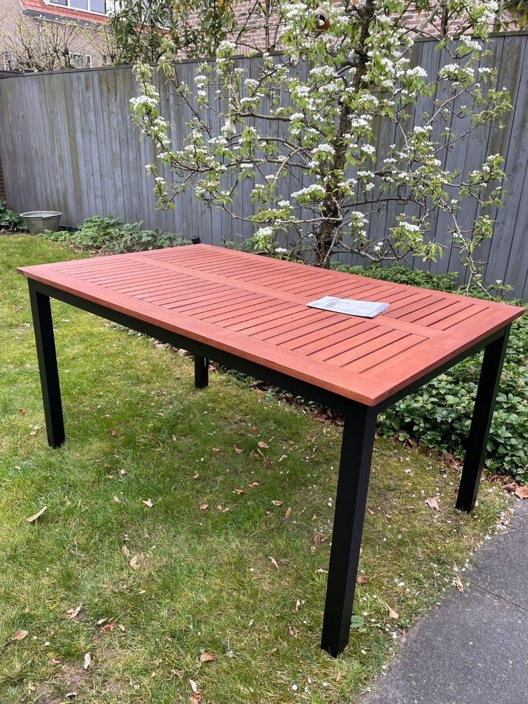 Nieuw in doos: Tuintafel Lidl Florabest, Ophalen, Nieuw, Rechthoekig, Aluminium