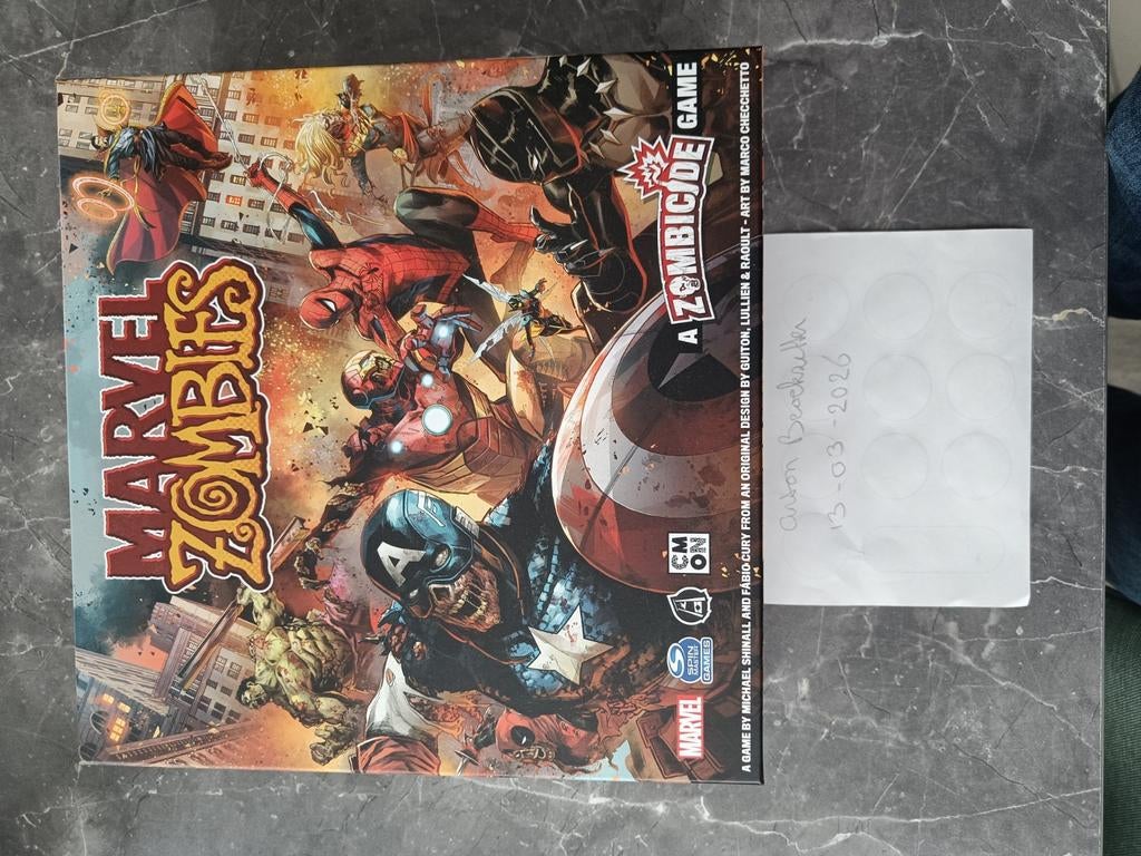 Marvel Zombies: A Zombicide Game - Zo goed als nieuw, Hobby en Vrije tijd, Gezelschapsspellen | Bordspellen, Ophalen of Verzenden