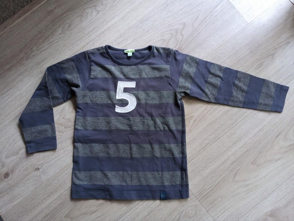 Leuk gestreept shirt Billy&lilly 110/116 met nummer 5, Kinderen en Baby's, Kinderkleding | Maat 110, Gebruikt, BillyLilly, Ophalen of Verzenden