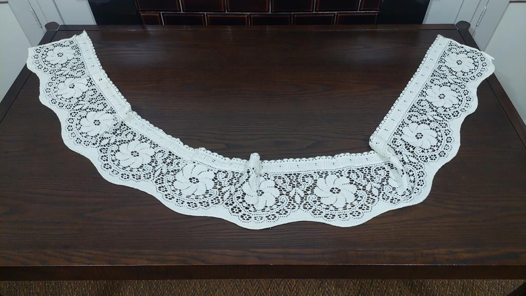 Gehaakte raamdecoratie 200cm lang 18 cm hoog, Ophalen of Verzenden