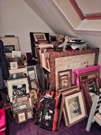 Lot van 160 schilderijen groot & klein in 1 koop, Antiek en Kunst, Ophalen