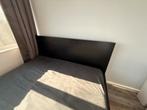 Gratis ophalen Zwart bedframe(zonder lattenbodem), Ophalen, Gebruikt, Zwart, Tweepersoons