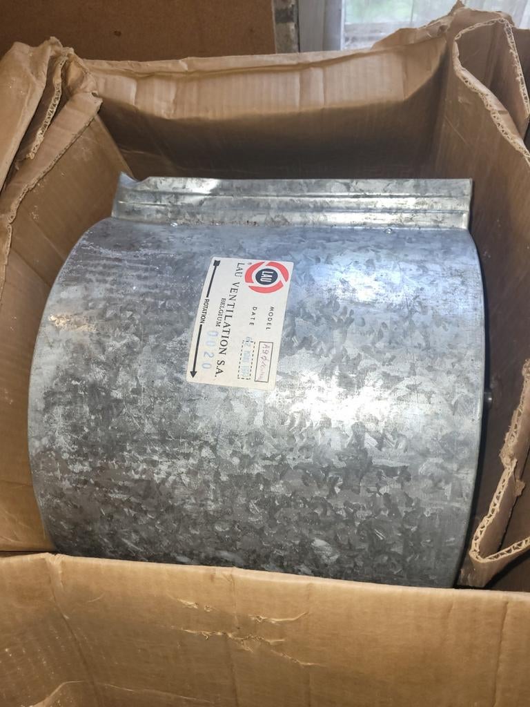 Lau slakhuis ventilator, Doe-het-zelf en Verbouw, Ventilatie en Afzuiging, Ophalen