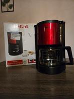 Tefal Filterkoffiezetapparaat - Rood/Zwart, Witgoed en Apparatuur, Koffiezetapparaten, Koffiemachine, Gemalen koffie, Ophalen of Verzenden