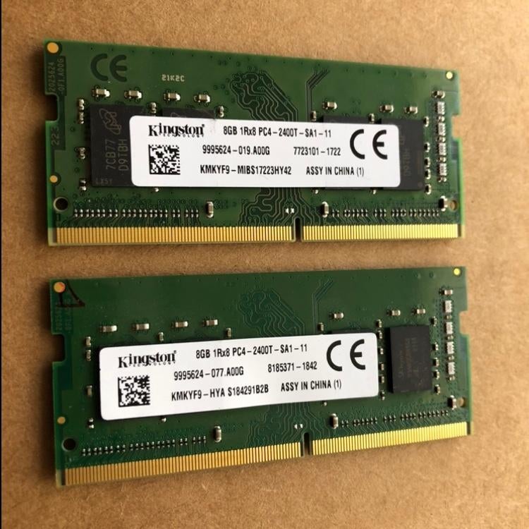Kingston 16GB (2x8GB) DDR4 SODIMM Laptop RAM 2400MHz, Computers en Software, RAM geheugen, Gebruikt, DDR4, Ophalen of Verzenden