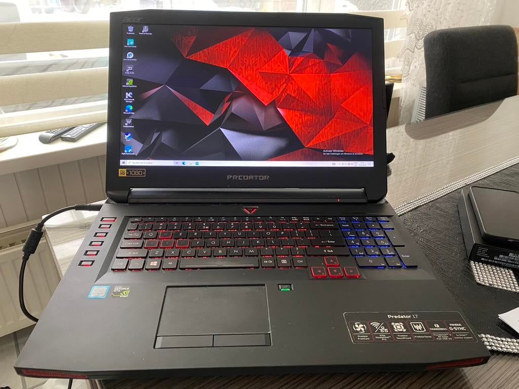 Asus 17inch gaming laptop met i7/16gb/1250gb enz, 2 tot 3 Ghz, Ophalen of Verzenden, Zo goed als nieuw, Gaming