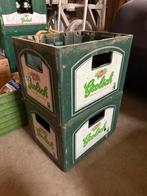 2 oude Grolsch kratten, Verzamelen, Ophalen, Gebruikt, Gebruiksvoorwerp
