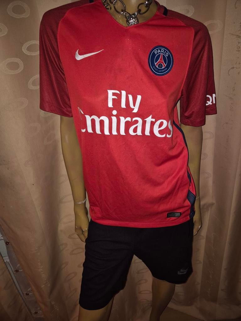Nike Dri-Fit PSG 'Ici C'est Paris' Shirt Maat S, Maat S, Ophalen of Verzenden, Zo goed als nieuw, Shirt
