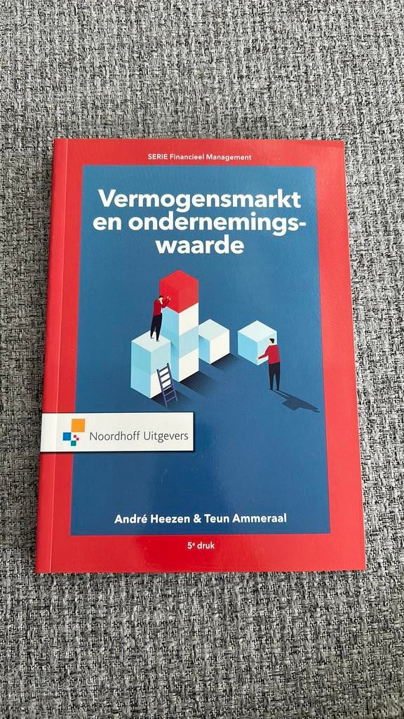 De financiële functie: Vermogensmarkt en ondernemingswaarde, Nieuw, Teun Ammeraal; André Heezen, Ophalen of Verzenden, Management