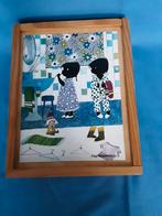 JIP EN JANNEKE HOUTEN BLOKKENDOOS, Kinderen en Baby's, Ophalen of Verzenden, Gebruikt