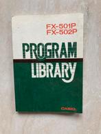 Casio FX-501P / FX-502P Program Library, Ophalen of Verzenden, Beta, Gelezen, Overige niveaus