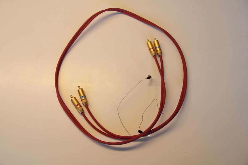 Van Den Hul The Thames Phono Interlink, Audio, Tv en Foto, Audiokabels en Televisiekabels, Van den Hul, Mail, Ophalen of Verzenden