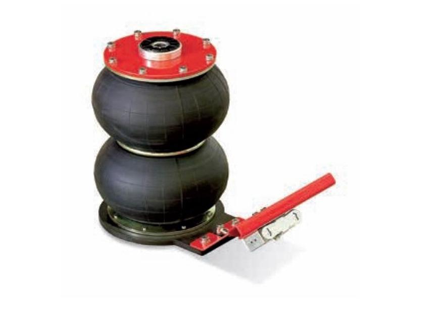 Pneumatische ballonkrik 2 balgen 2T 132-326mm korte hendel, Auto diversen, Krikken, Ophalen of Verzenden, Nieuw, Hydraulisch, Garagekrik