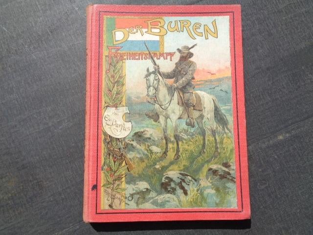 Antiquariaat uit 1900, de Boeren Zuid Afrika, Vrijheidstrijd, Afrika, 19e eeuw, Ophalen of Verzenden, Zo goed als nieuw