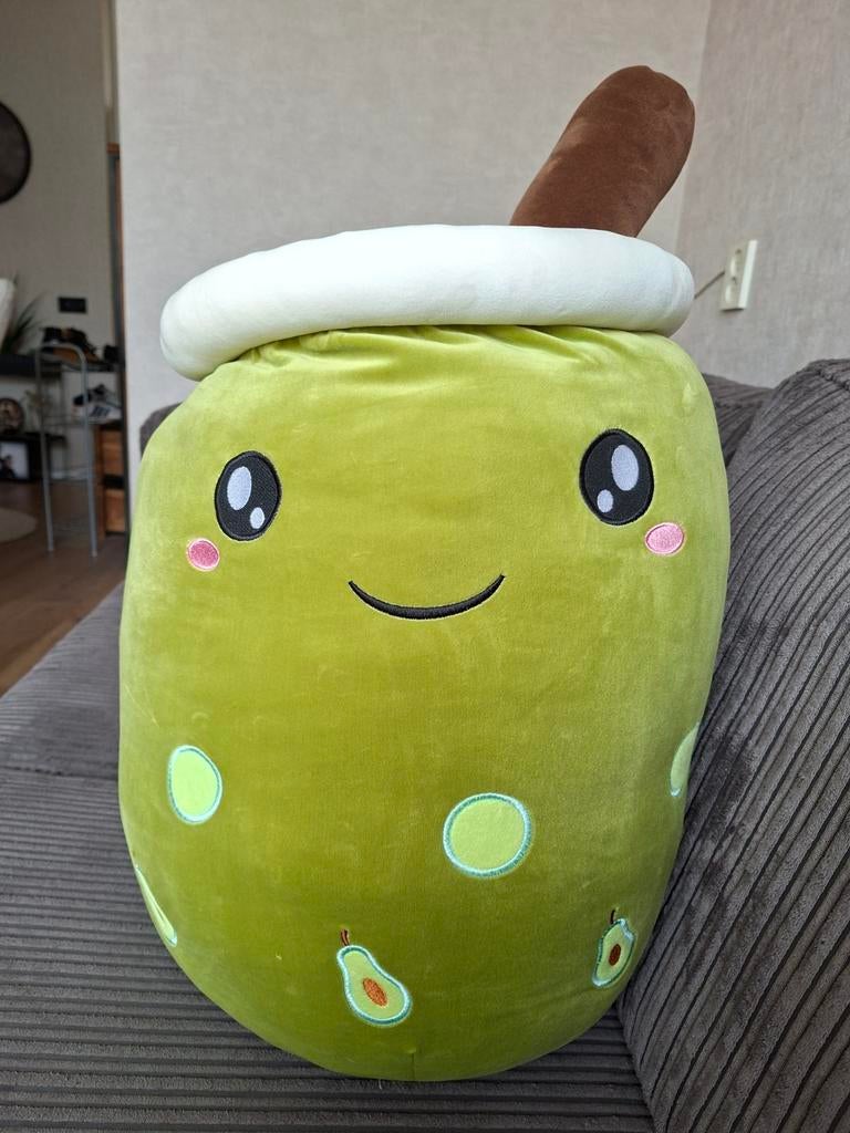 Knuffel bubbletea . 65 cm hoog. Heel zachth, Ophalen of Verzenden