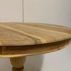 Bijzettafel / Wijntafel - 80 cm rond - teakhout - TTM Wonen, TTM Wonen, Meubels – (Perzische) Tapijten en Woonaccessoires, Taag 63, 2491 CS, Den Haag (Forepark)
