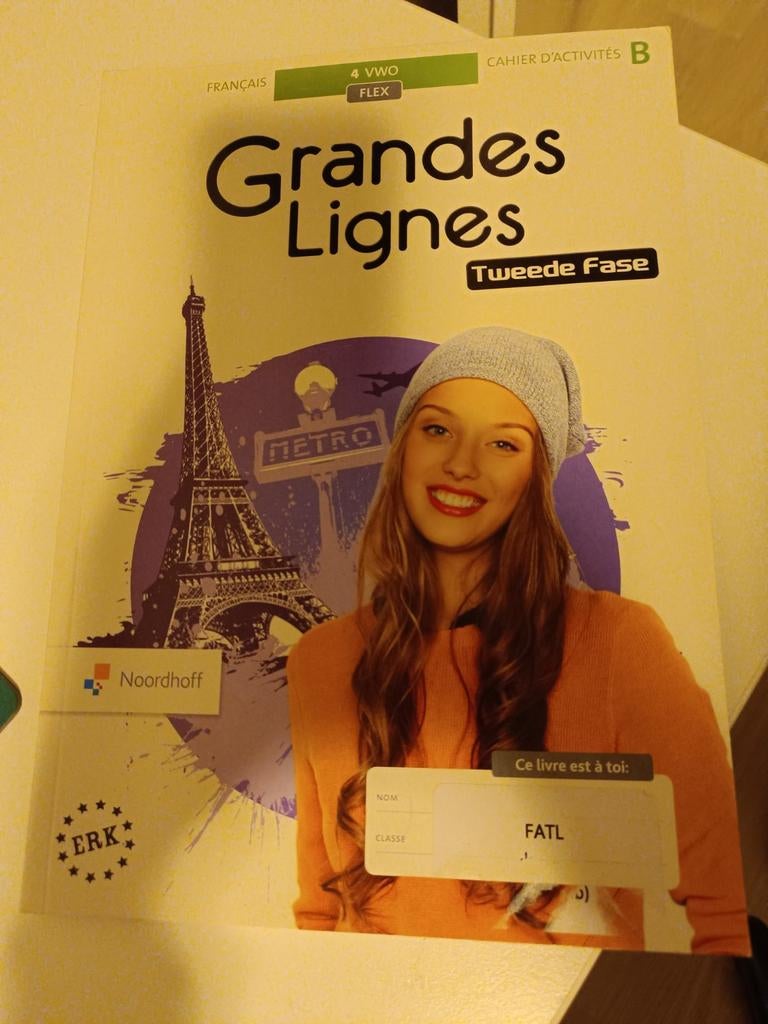 Grandes Lignes 5e ed vwo 4 cahiers d'activités, Boeken, Ophalen, Zo goed als nieuw