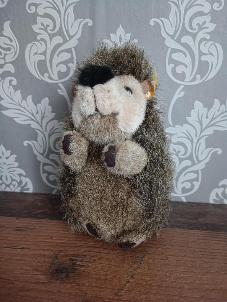 Steiff Joggie Egel (20 Cm) 070730, Antiek en Kunst, Antiek | Speelgoed, Verzenden