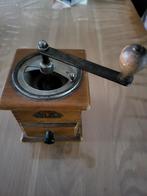 Vintage Koffiemolen Hout en Metaal - Handmatig, Ophalen of Verzenden