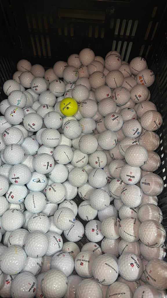 100 Stuks Wilson Staff Duo Soft Golfballen AAAA, Ophalen of Verzenden, Zo goed als nieuw, Bal(len)
