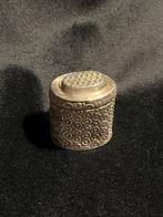 Antiek zilveren lodereindoosje, H. Nijman, Kampen 1842, Ophalen of Verzenden, Zilver