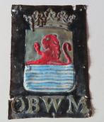 Historische gevelreclame OBWZ Middelburg Zeeland brand,incl, Verzenden