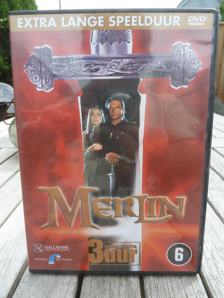 Merlin mini serie 3 uur dvd, Ophalen of Verzenden, Zo goed als nieuw