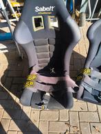 Kuipstoelen Sabelt & Sparco met Vierpunts Gordels, Ophalen, Gebruikt