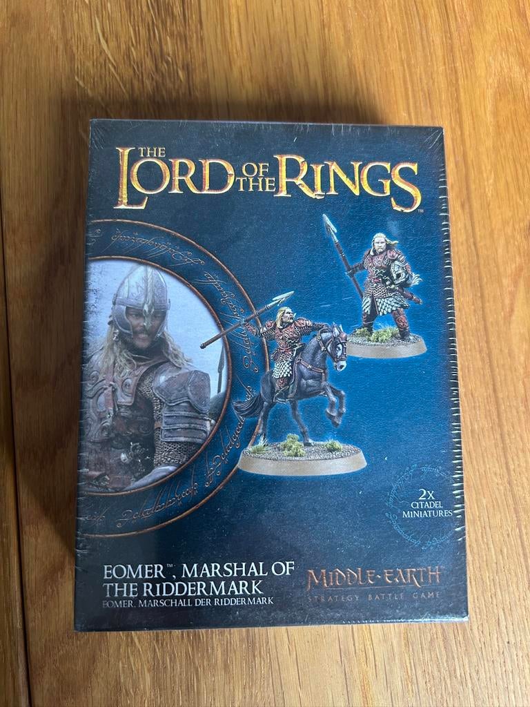 LOTR miniatures game Eomer., Hobby en Vrije tijd, Wargaming, Ophalen of Verzenden, Zo goed als nieuw, Overige soorten
