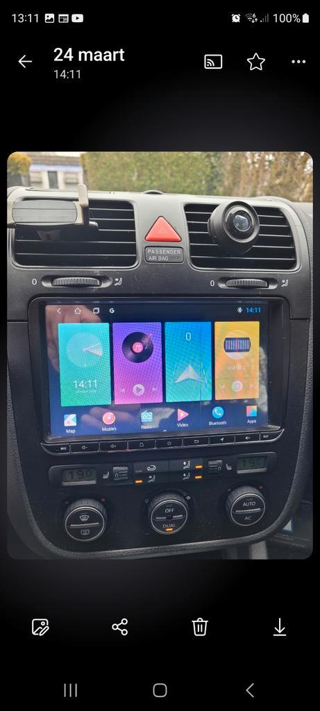 Autoradio 9 inch voor VW, SEAT, SKODA, Auto diversen, Autoradio's, Zo goed als nieuw, Ophalen of Verzenden