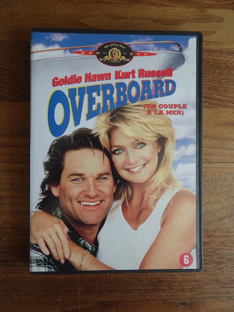 Overboard dvd 80-er jaren, Alle leeftijden, Ophalen of Verzenden, Zo goed als nieuw, Romantische komedie