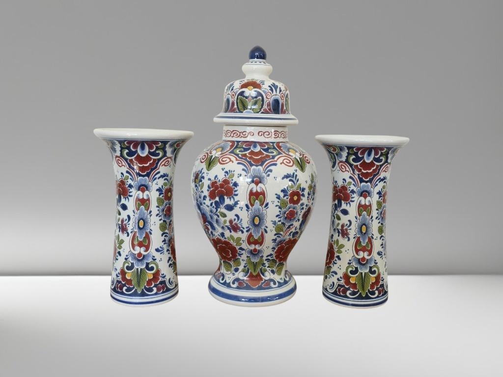 Polychrome kaststel O.U.D. Delft Nijmegen, Ophalen of Verzenden