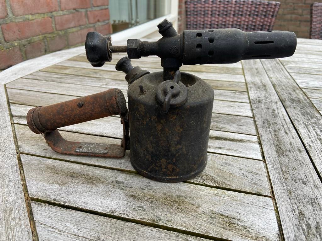Oude soldeerbrander, Antiek en Kunst, Ophalen of Verzenden