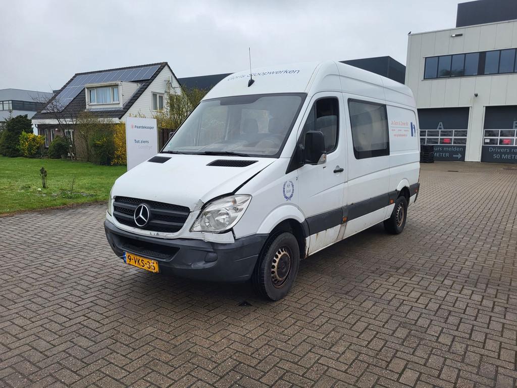Mercedes-Benz Sprinter 209 2.2 CDI 366 DC Dubbel Cabine Lang, Auto's, Bestelauto's, Achterwielaandrijving, Gebruikt, 4 cilinders