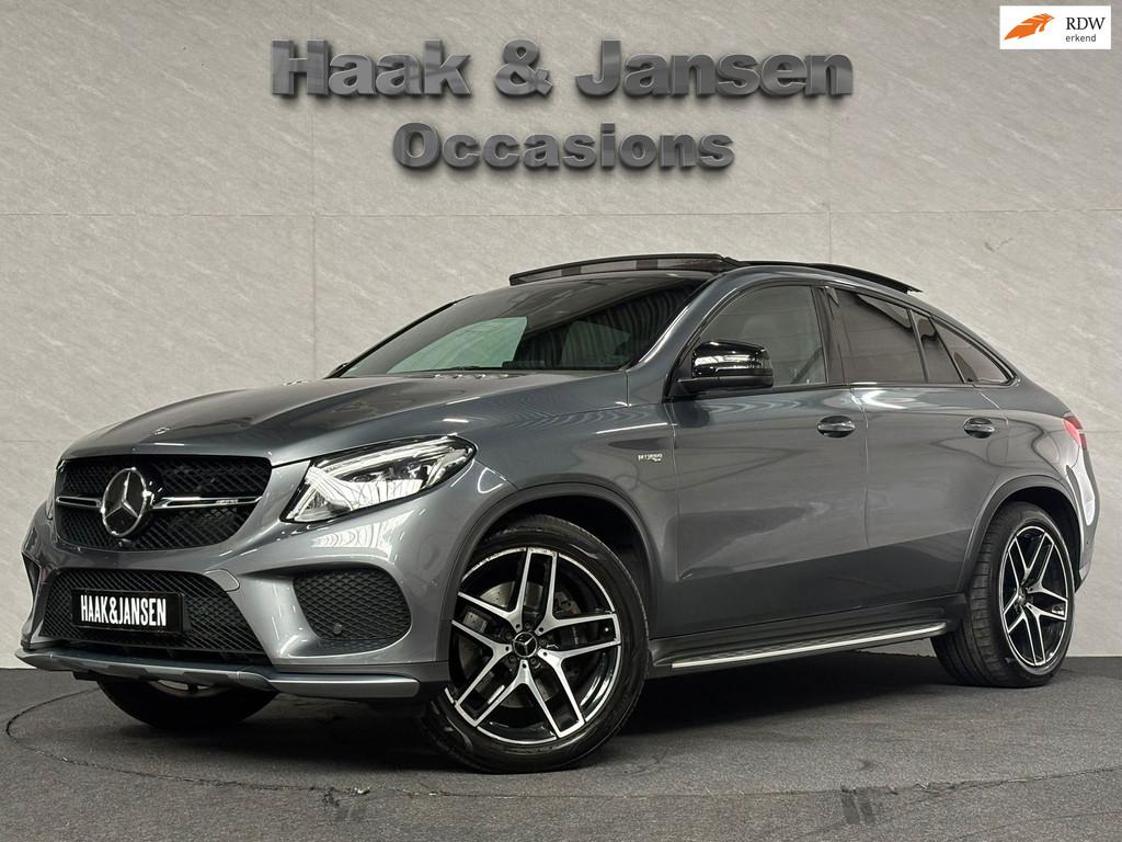 Mercedes-Benz GLE-klasse Coupé AMG 43 4MATIC Pano H&K 360*, Auto's, Mercedes-Benz, Gebruikt, Zwart, 2995 cc, Bedrijf