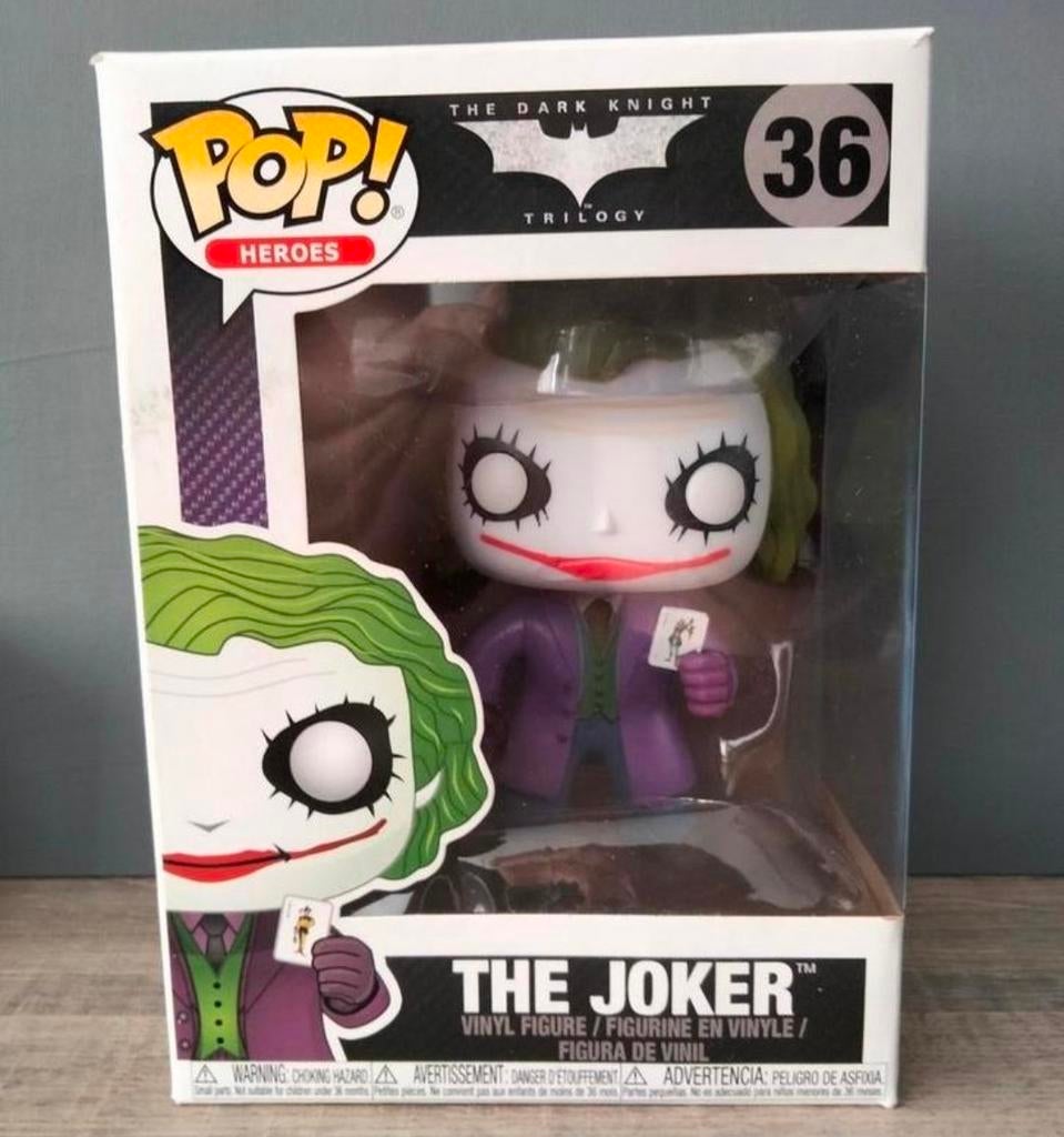 36 The Joker Batman The Dark Knight Trilogy Funko Pop, Verzamelen, Ophalen of Verzenden, Zo goed als nieuw