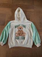 ZGAN zachte hoodie maat 122/128 "make time for fun"H&M, Kinderen en Baby's, Kinderkleding | Maat 122, Meisje, Trui of Vest, H&M