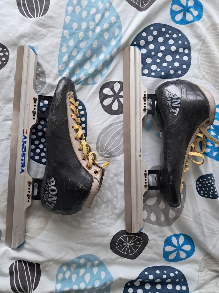 Bont shorttrack schaatsen (schoen) met Zandstra ijzers, Ophalen of Verzenden, Gebruikt, Noren, Zandstra